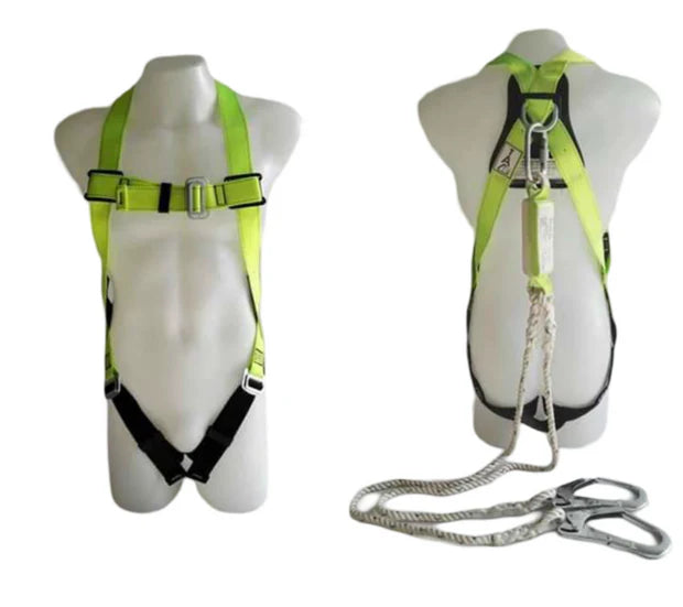 PRO Safety Body Harness 2 Hock And Shock Absorber Model (SBH-PRO) حزام امان ٢ هوك
