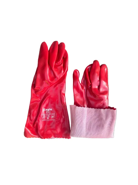 PVC Safety Gloves - Chemical Resistant - R