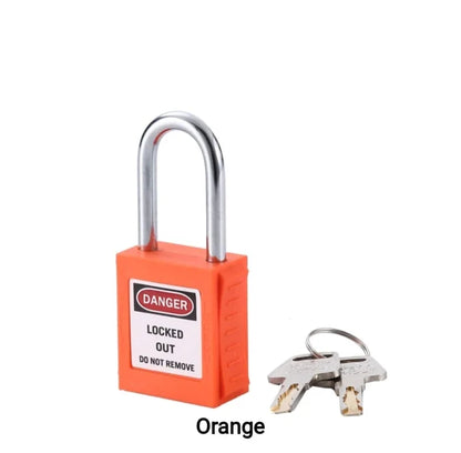 قفل لوك اوت ستيل 38 مم  | Boyue S/S38-KD 38mm Steel Shackle Safety Padlock