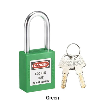 قفل لوك اوت ستيل 38 مم  | Boyue S/S38-KD 38mm Steel Shackle Safety Padlock