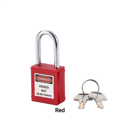 قفل لوك اوت ستيل 38 مم  | Boyue S/S38-KD 38mm Steel Shackle Safety Padlock