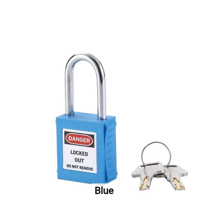 قفل لوك اوت ستيل 38 مم  | Boyue S/S38-KD 38mm Steel Shackle Safety Padlock