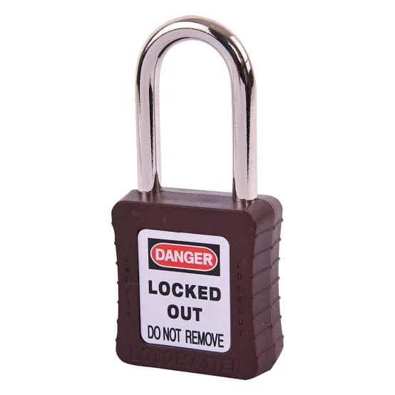 قفل لوك اوت ستيل 38 مم  | Boyue S/S38-KD 38mm Steel Shackle Safety Padlock