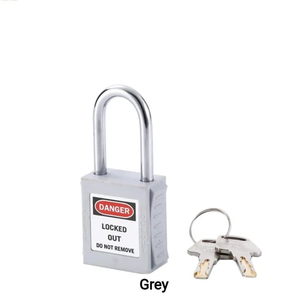قفل لوك اوت ستيل 38 مم  | Boyue S/S38-KD 38mm Steel Shackle Safety Padlock
