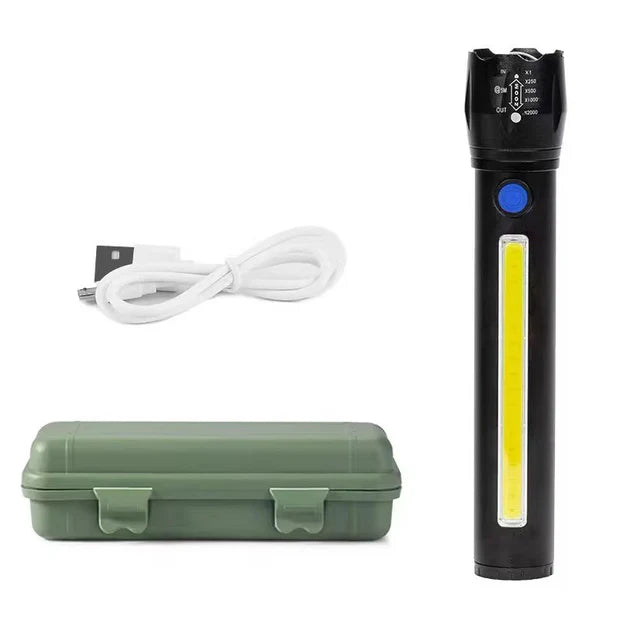 كشاف LED قابل للشحن USB بإضاءة جانبية موديل 183