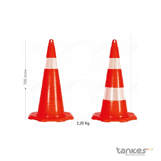 PVC قمع مرن 75سم مستورد